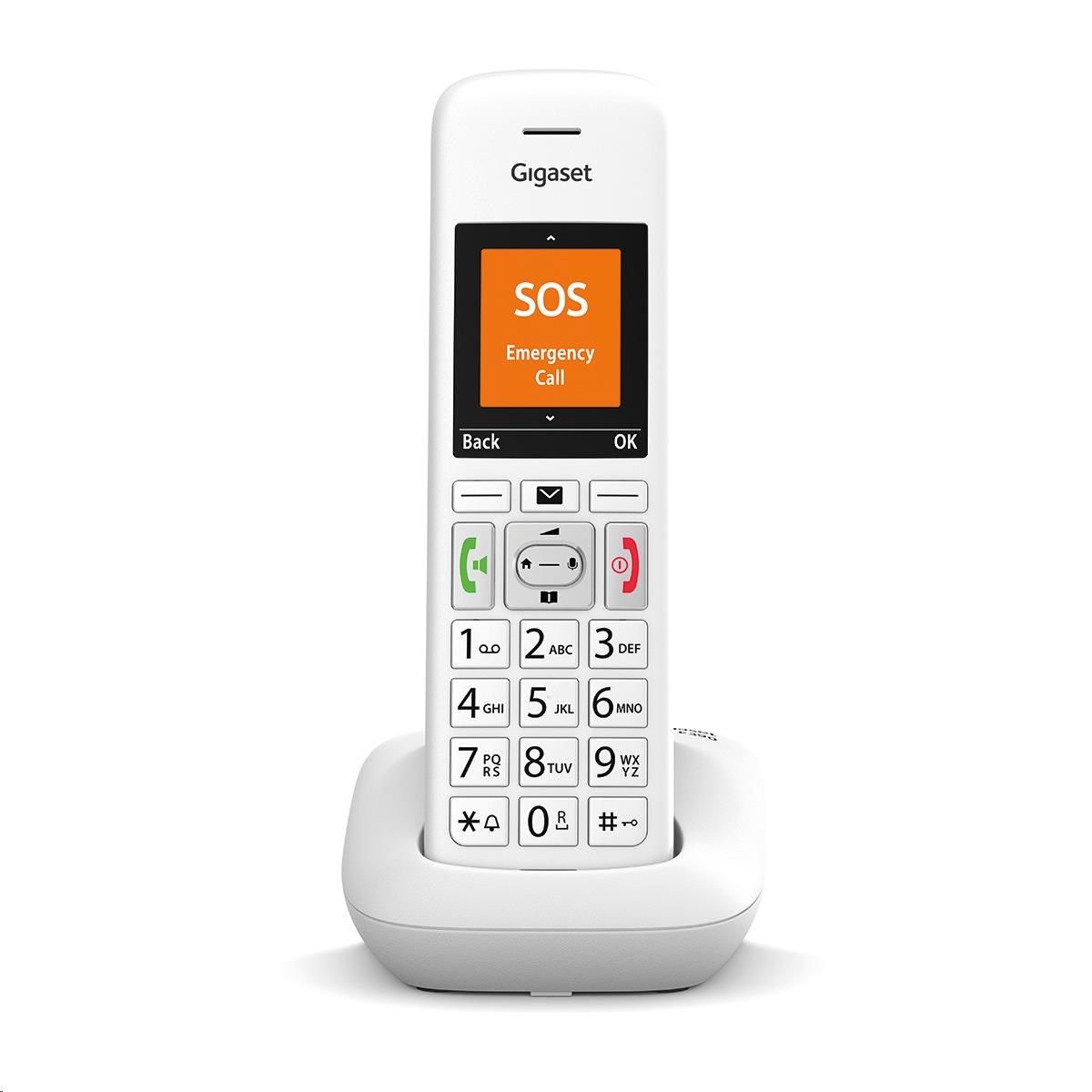 Gigaset E390 White1 