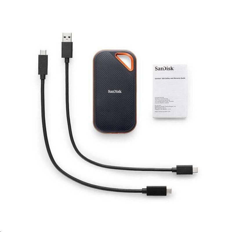 SanDisk Externý SSD disk 4TB Extreme PRO Portable (R2000 /  W2000MB/ s) USB 3.23 