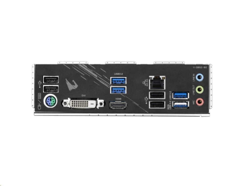 GIGABYTE MB Sc AM4 B550M AORUS ELITE, AMD B550, 4xDDR4, 1xHDMI, 1xDVI, mATX4 