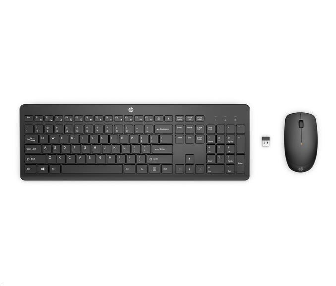 HP 230 Wireless Keyboard & Mouse Cz /  Sk combo - bezdrôtová klávesnica a myš0 