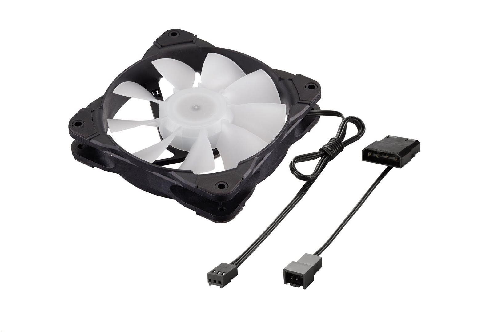 Ventilátor Fortron HALO A.RGB - 120 mm, 23 dB, A.RGB LED3 