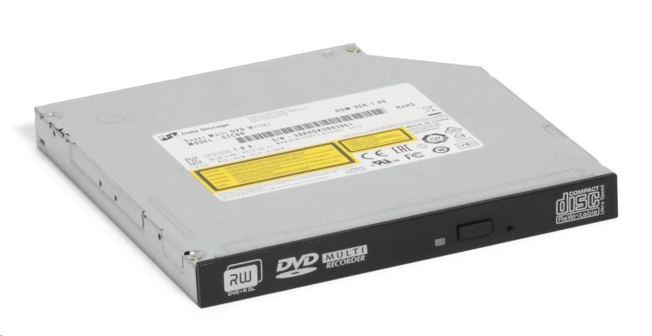 HITACHI LG - interná mechanika DVD-W/ CD-RW/ DVD±R/ ±RW/ RAM/ M-DISC GTC2N,  Slim,  12.7 mm zásobník,  čierny,  voľne ložený bez2 