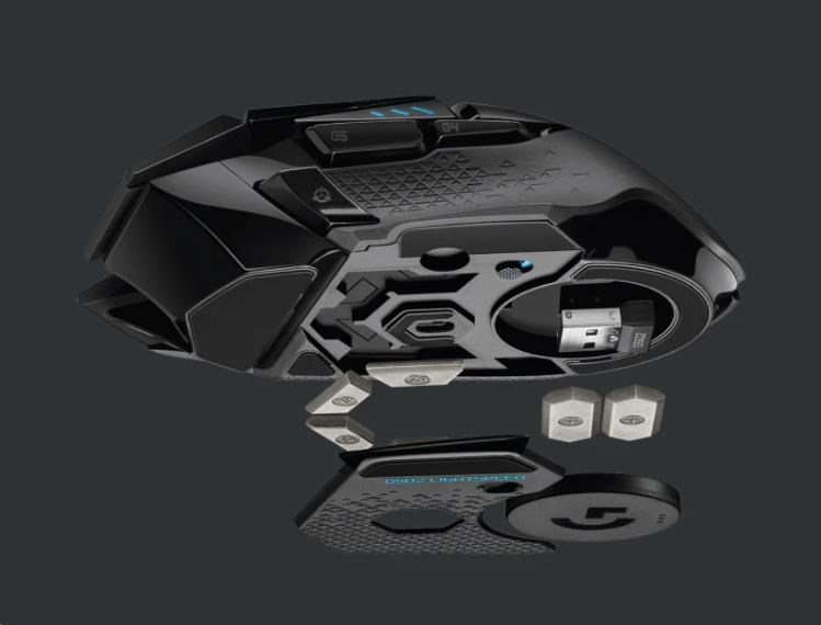 Logitech G502 LIGHTSPEED - bezdrôtová herná myš - čierna3 