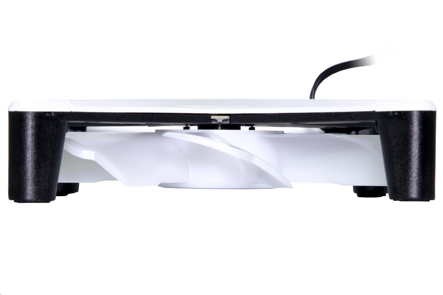 EVOLVEO Ptero 12CR,  PWM,  4pin,  LED červená,  12V ventilátor 120mm3 