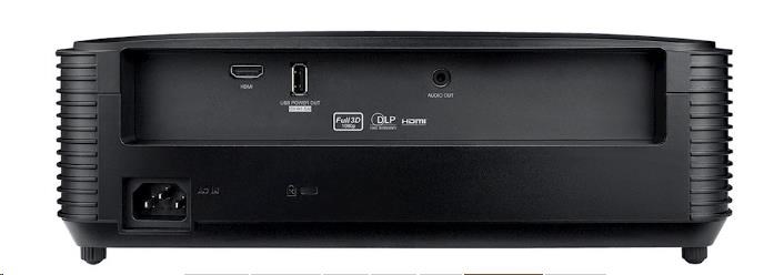Optoma projektor DH351  (DLP,  FULL HD,  3 600 ANSI,  22 000:1,  HDMI,  Audio,  5W speaker)6 
