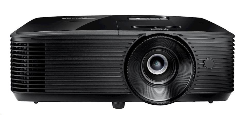 Optoma projektor W371 (DLP,  FULL 3D,  WXGA,  3 800 ANSI,  HDMI,  VGA,  RS232,  10W speaker)0 