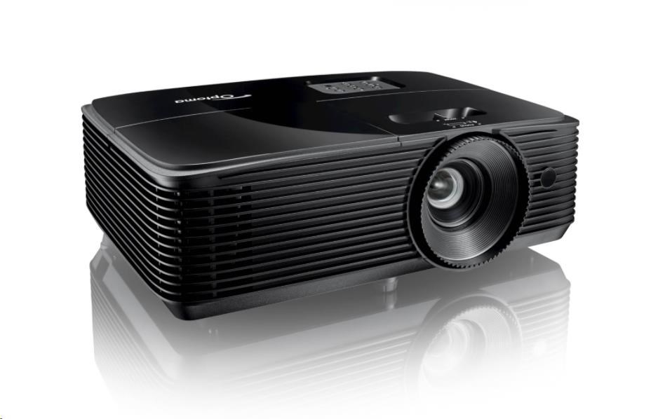 Optoma projektor W371 (DLP,  FULL 3D,  WXGA,  3 800 ANSI,  HDMI,  VGA,  RS232,  10W speaker)3 