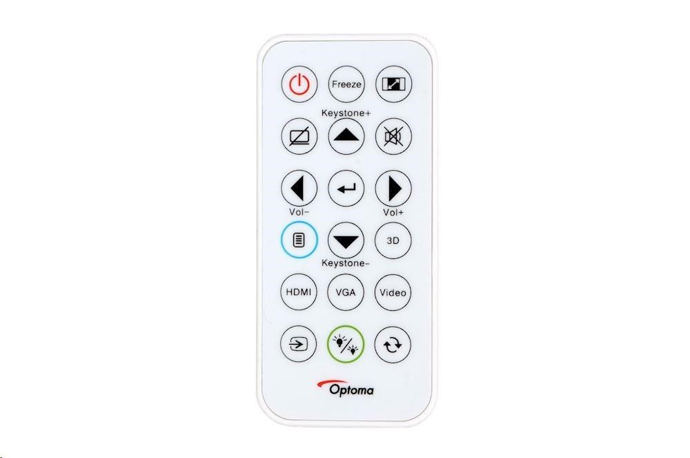Optoma projektor H190X (DLP,  FULL 3D,  WXGA,  3 900 ANSI,  30 000:1,  HDMI,  VGA,  RS232,  1x10W speaker)1 