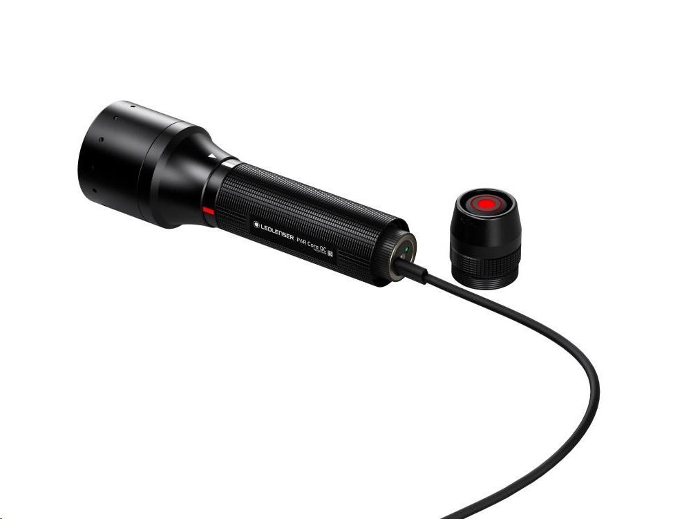 LEDLENSER P6R CORE QC ruční svítilna7 