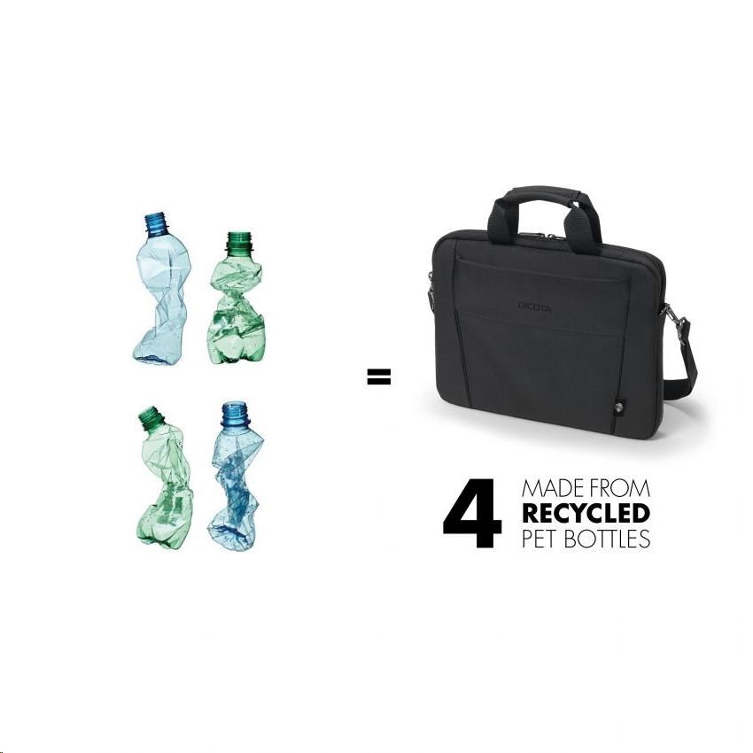 DICOTA Eco Slim Case BASE 13-14.1 Čierna farba7 