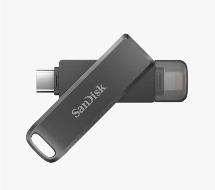 SanDisk Flash disk 128 GB iXpand Luxe,  USB-C + Lightning0 