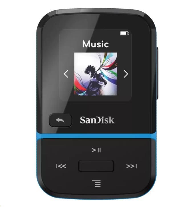 SanDisk Clip Sport Go MP3 Player 16GB,  Blue0 
