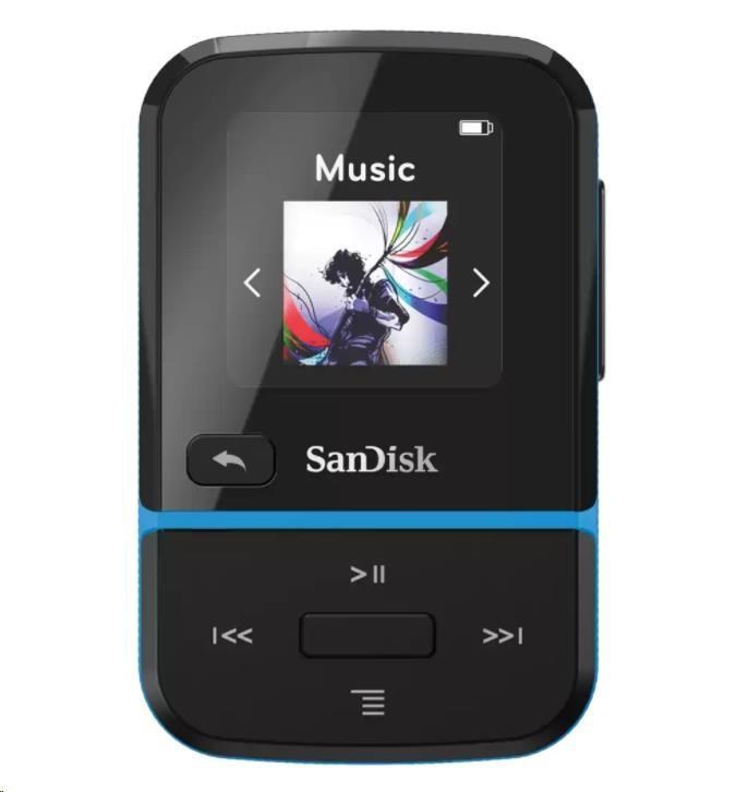 SanDisk Clip Sport Go MP3 Player 32GB, Blue0 