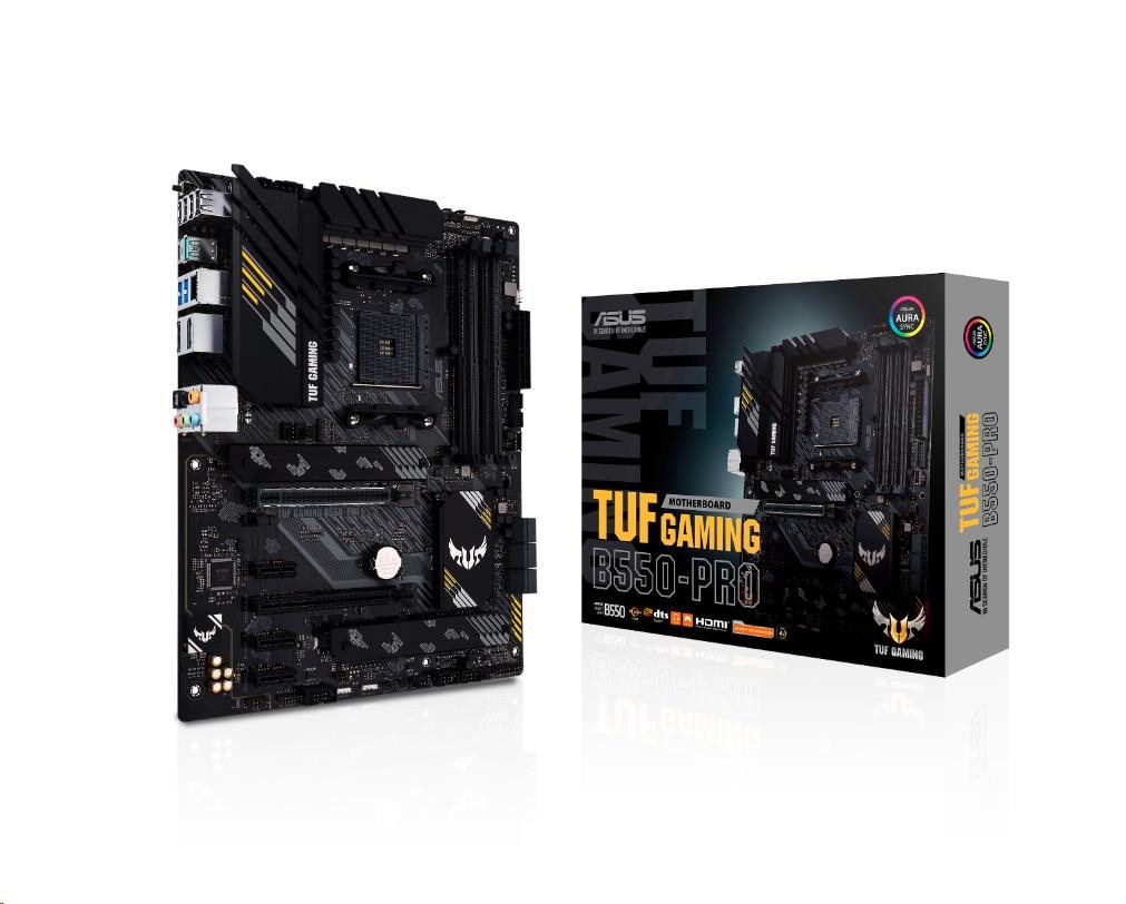 ASUS MB Sc AM4 TUF GAMING B550-PRO,  AMD B550,  4xDDR4,  1xDP,  1xHDMI0 