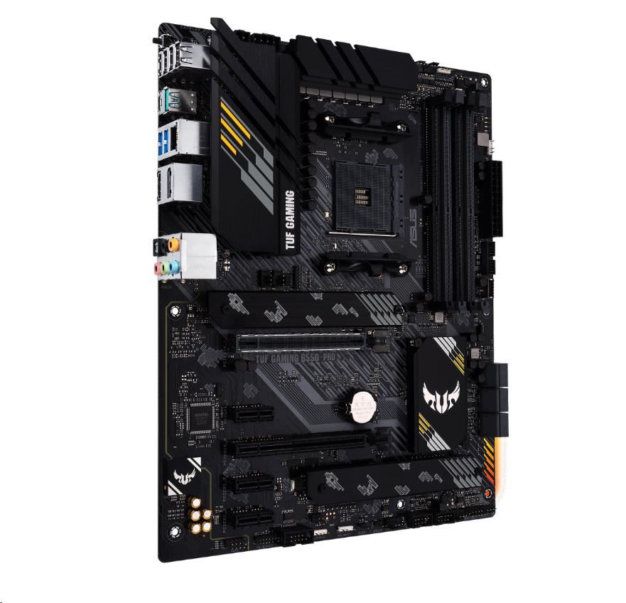 ASUS MB Sc AM4 TUF GAMING B550-PRO,  AMD B550,  4xDDR4,  1xDP,  1xHDMI2 
