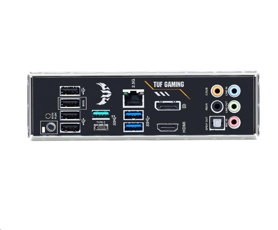 ASUS MB Sc AM4 TUF GAMING B550-PRO,  AMD B550,  4xDDR4,  1xDP,  1xHDMI5 