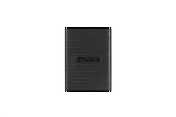 TRANSCEND Externý SSD disk ESD270C 500 GB,  prenosný,  USB 3.1 Gen.2,  typ C a A,  dva káble 520/ 460 MB/ s,  čierna0 