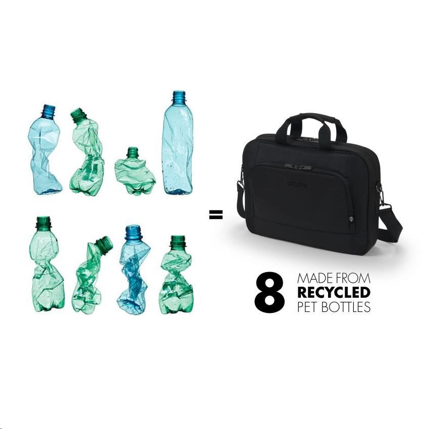 DICOTA Eco Top Traveller BASE 13-14.1 Čierna farba7 