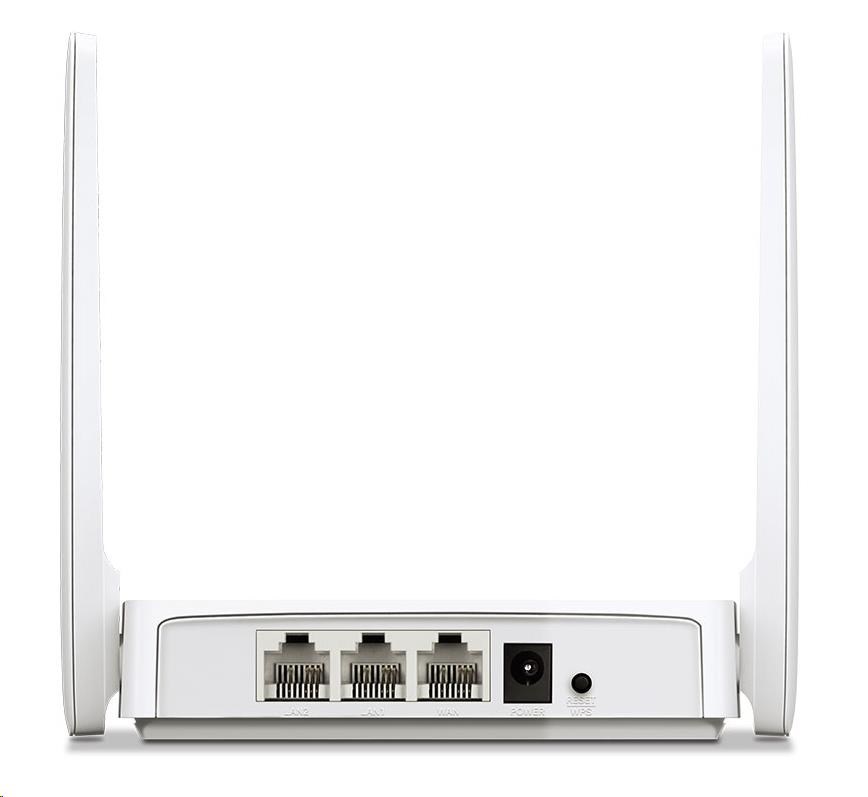 MERCUSYS AC10 WiFi5 router (AC1200,  2, 4GHz/ 5GHz,  2x100Mb/ s LAN,  1x100Mb/ s WAN)3 