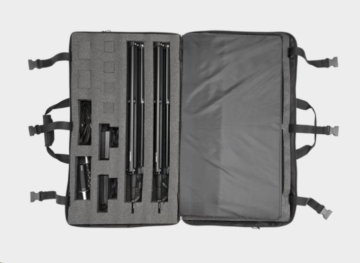 Nanlite LumiPad 25 Set -  2x stativ a rukojeť,  brašna0 