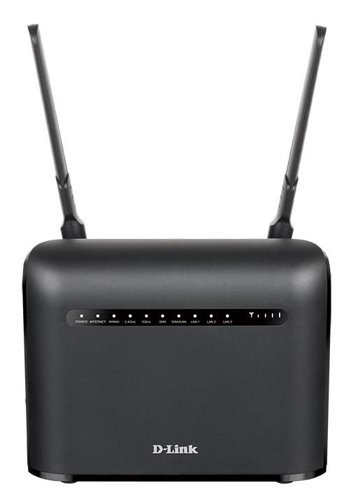 D-Link DWR-953V2 4G LTE bezdrôtový AC1200 WiFi router, slot na SIM kartu, 4x gigabit1 