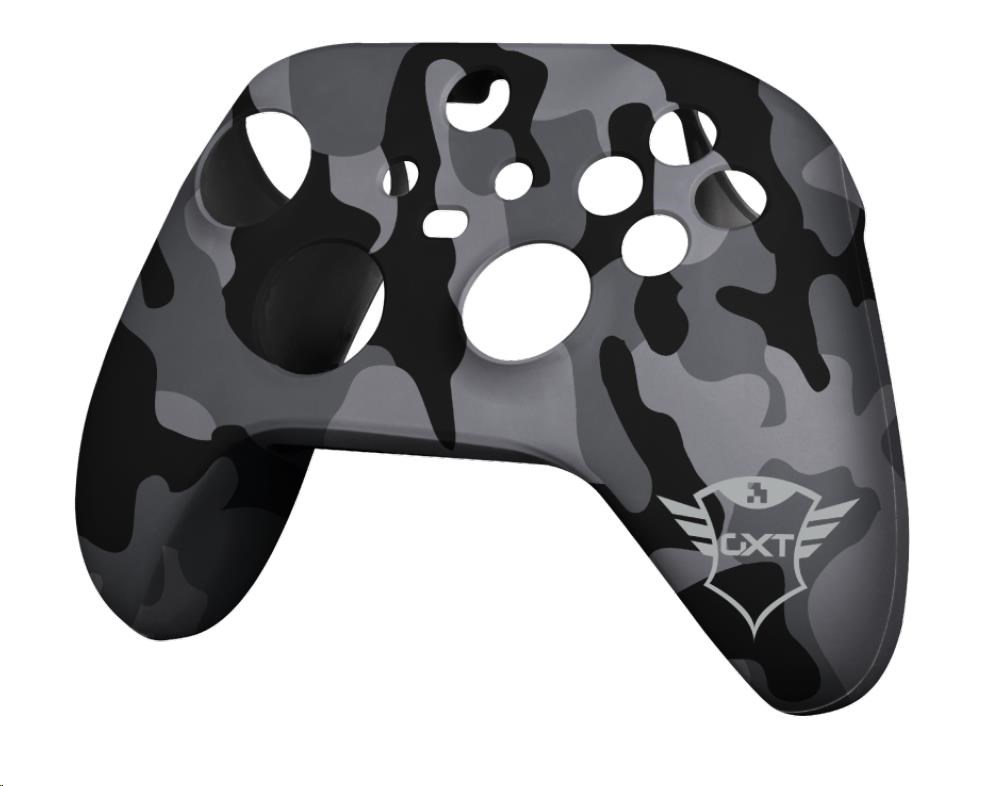TRUST Obal na ovladač GXT 749K Controller Silicon Skins for Xbox,  black camo2 