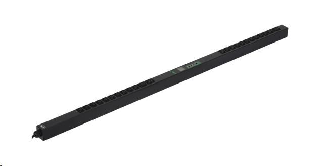 APC Easy PDU,  spínaná,  ZeroU,  32A,  230V,  (20)C13 a (4)C19,  IEC 60309 32A 2P + E (3m)1 