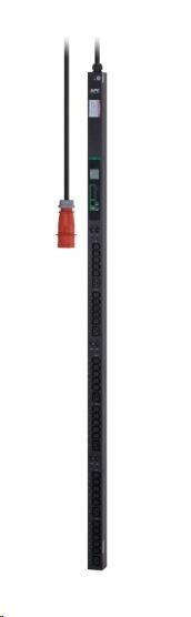 APC Easy PDU,  spínaná,  Zero U,  22kW,  230V,  (30)C13 a (6)C19,  IEC 60309 32A 3P + N + PE (2m)0 