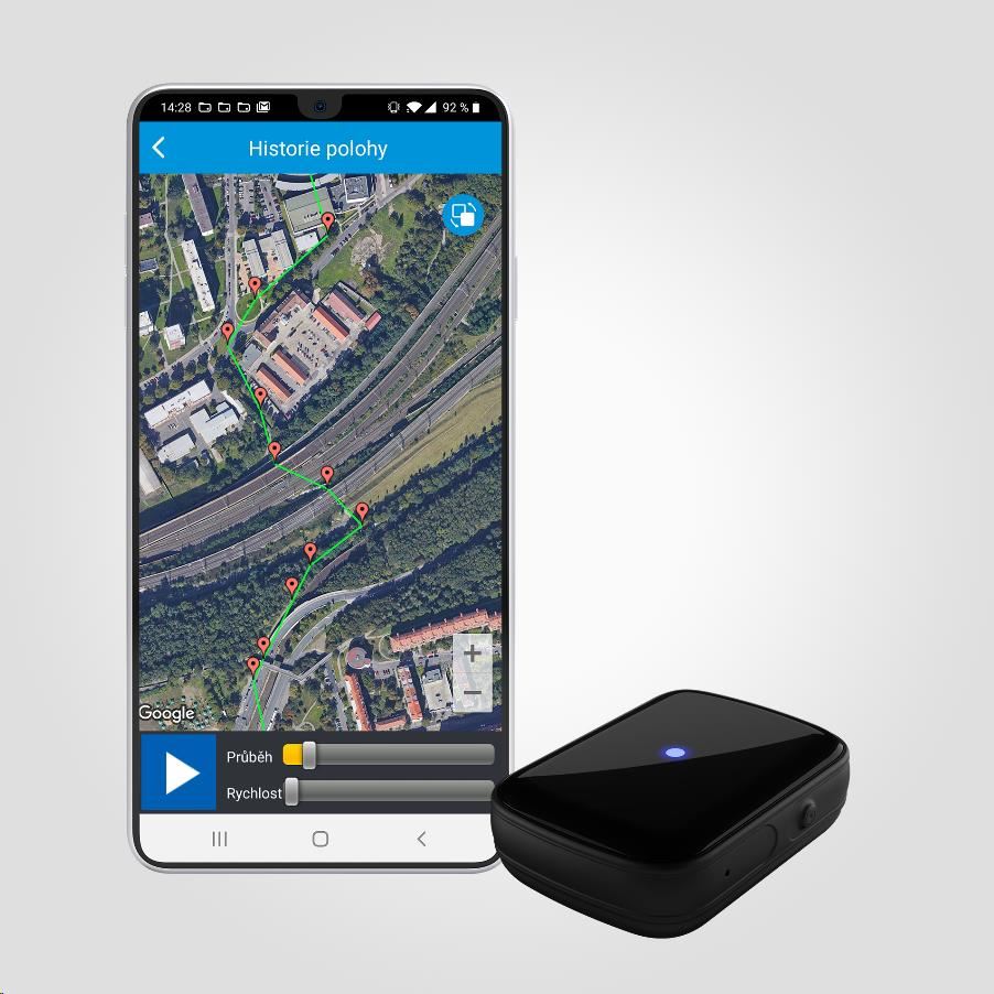 LAMAX GPS Locator + obojek6 