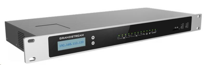 Grandstream UCM6304 [IP PBX - IP ústredňa,  4xFXO,  4xFXS,  3xRJ-45,  2x USB,  SD karta,  PoE+]1 