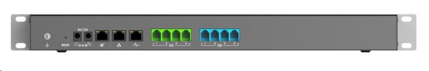 Grandstream UCM6304 [IP PBX - IP ústredňa,  4xFXO,  4xFXS,  3xRJ-45,  2x USB,  SD karta,  PoE+]3 
