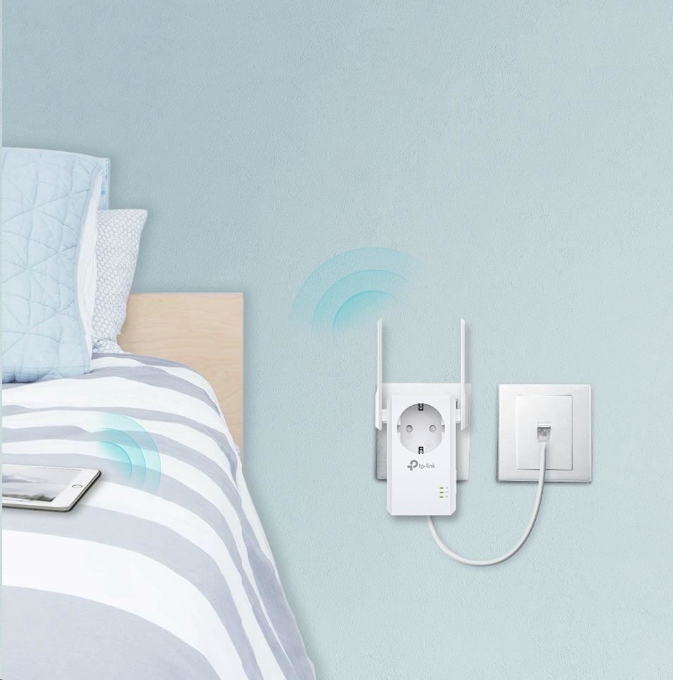 TP-Link TL-WA860RE WiFi4 Extender/Repeater (N300,2,4GHz,1x100Mb/s LAN)6 
