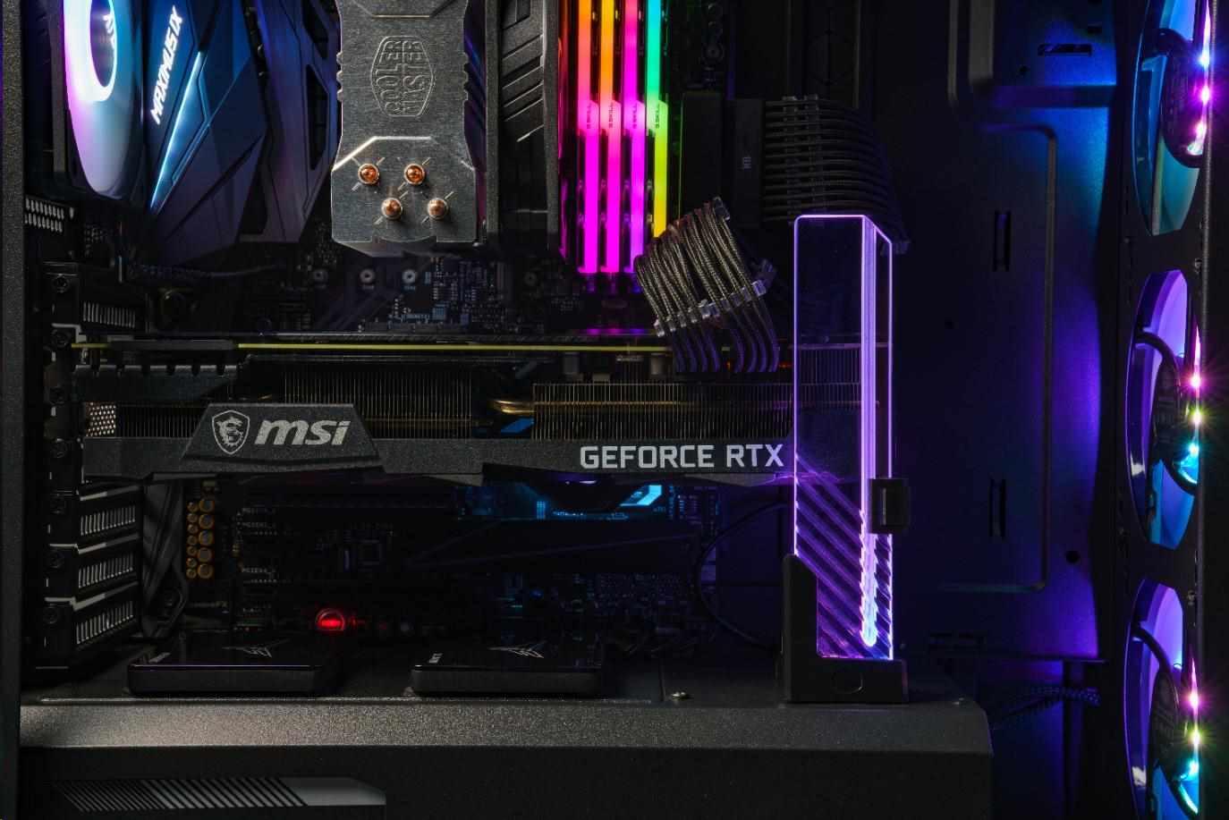 Cooler Master podpěra GPU ARGB GPU Support Bracket2 