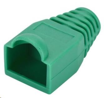 PremiumCord 25ks krytov konektorov RJ45 - zelené0 