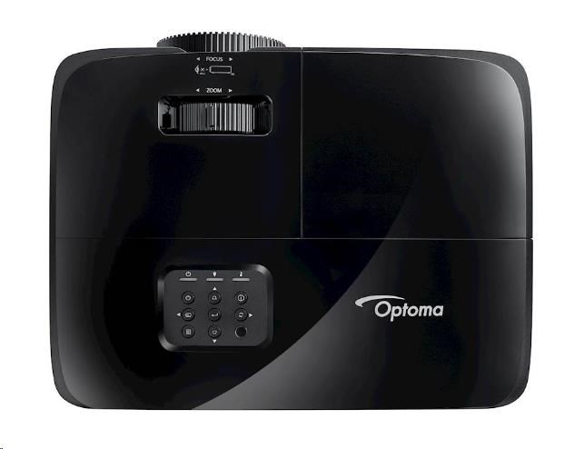 Optoma projektor S336  (DLP,  FULL 3D,  SVGA,  4000 ANSI,  25 000:1,  HDMI,  VGA,  Audio 3.5mm,  repro 1x10W)2 