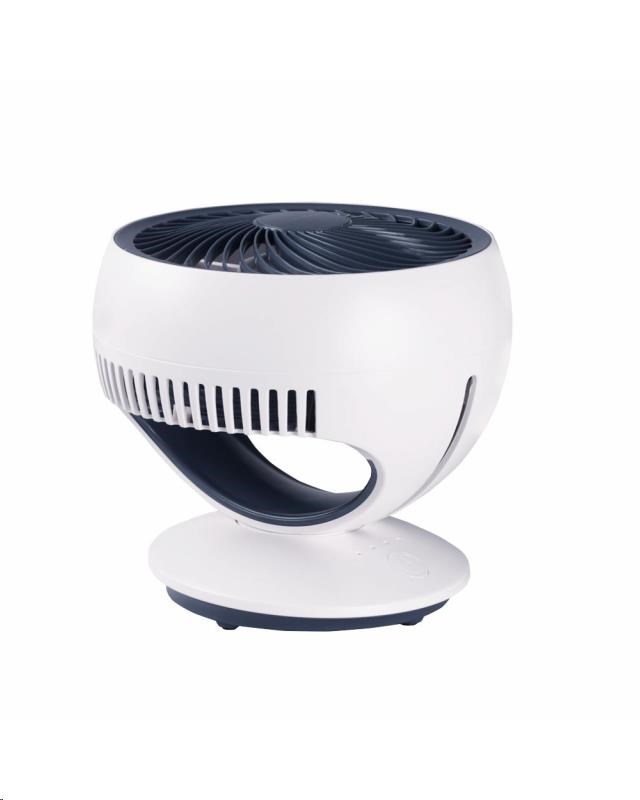 Orava SF-5 mini stolní ventilátor,  4 W,  oscilace,  USB nabíjení,  3 rychlosti,  průměr 15 cm0 
