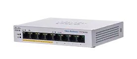 Cisco switch CBS110-8PP-D (8xGbE,  4xPoE+,  32W,  fanless)0 