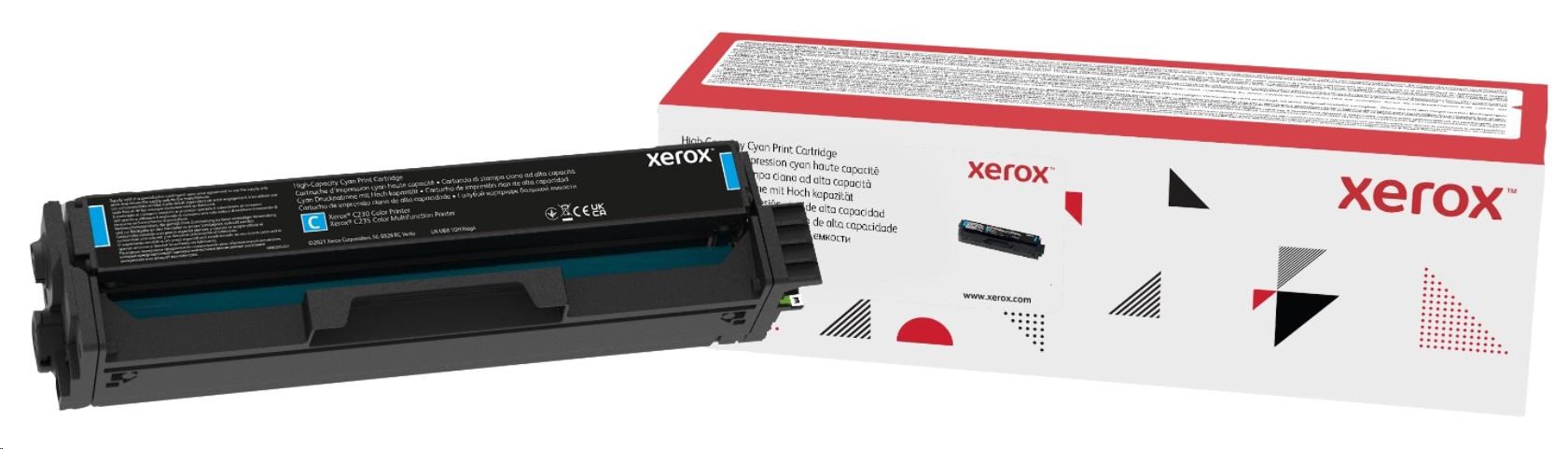 Vysokokapacitná tonerová kazeta Xerox Cyan pre C230/C235 (2500 strán)0 