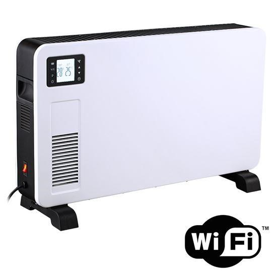 Solight horkovzdušný konvektor 2300W,  WiFi,  LCD,  ventilátor,  časovač,  nastavitelný termostat1 