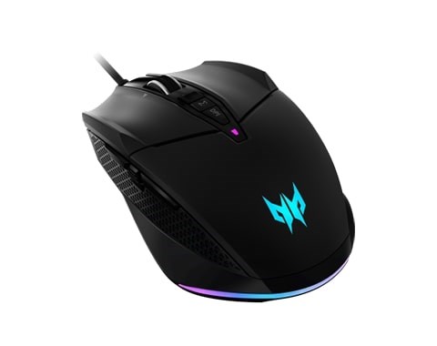 ACER GAMING MOUSE - max. 19000 dpi, 10 programovateľných tlačidiel, 4 farby podsvietenia, 20 mil. kliknite na2 