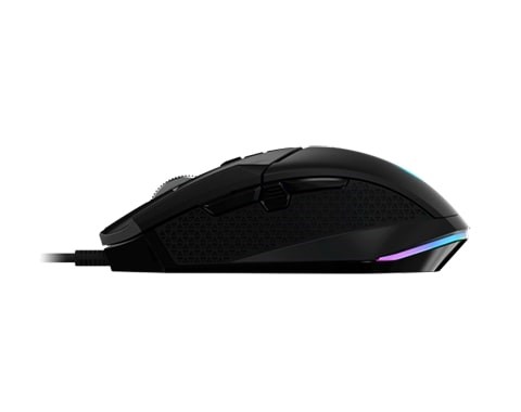 ACER GAMING MOUSE - max. 19000 dpi, 10 programovateľných tlačidiel, 4 farby podsvietenia, 20 mil. kliknite na3 