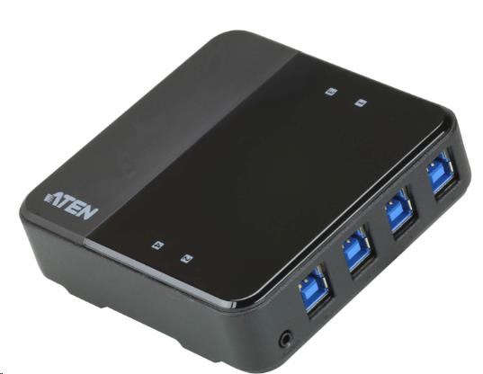 ATEN USB 3.1 Periférny prepínač Gen1 4:4 US33440 