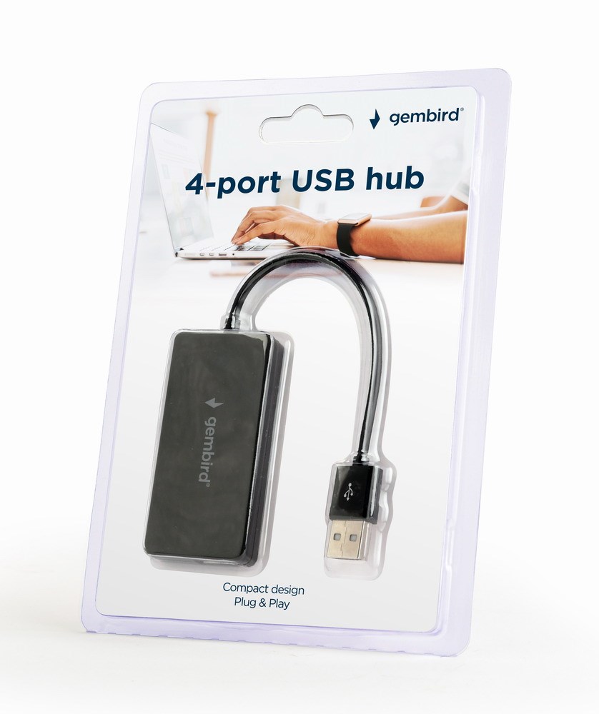 Rozbočovač USB GEMBIRD,  2.0,  4 port1 