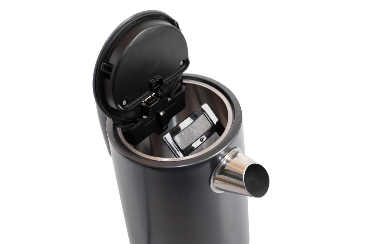 ORAVA Delux-1 rychlovarná konvice,  2200 W,  1.7 l,  regulace teploty,  automatické vypnutí,  nerez černá4 
