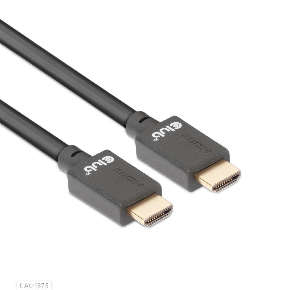 Club3D Ultra Rychlý HDMI™ Certifikovaný,  4K120Hz 8K60Hz 48Gbps M/ M 5m/ 16.4ft,  28 AWG2 