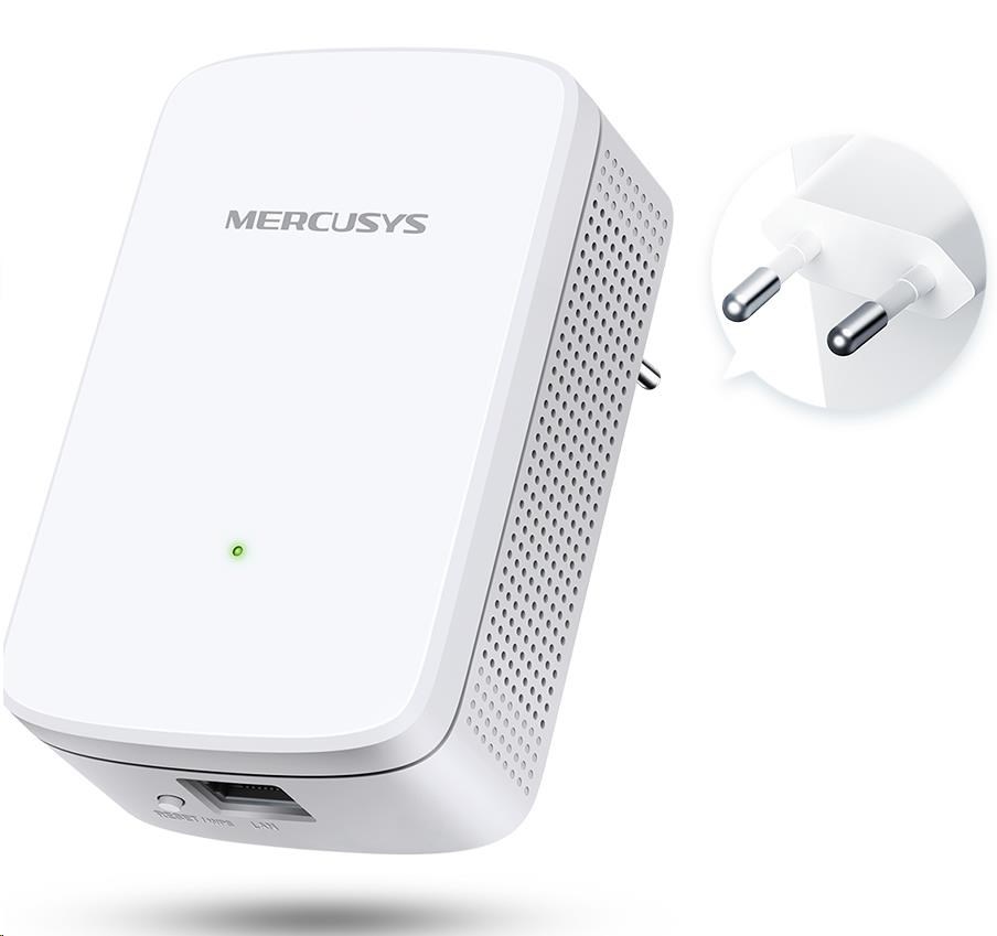 MERCUSYS ME10 WiFi4 Extender/ Repeater (N300, 2, 4GHz, 1x100Mb/ s LAN)1 