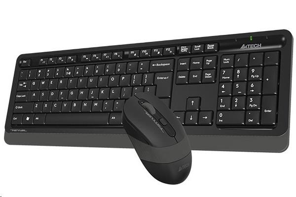 Súprava klávesnica + myš A4tech,  FG1010 FSTYLER,  bezdrôtová,  sivá3 
