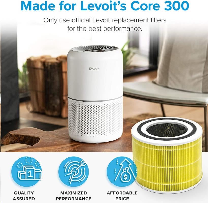 Levoit filtr Core300-RF-PA pro prostředí se zvířaty pro Core300S a Core3006 