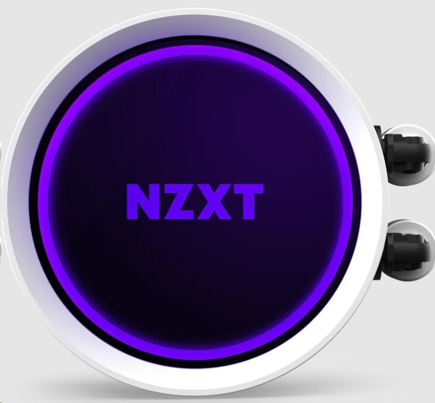 Vodný chladič NZXT Kraken X53 RGB /  2x 120mm ventilátor /  LGA 2066/ 2011(-3)/ 1366/ 1156/ 1155/ 1151/ 1150/ AM4 /  biely2 