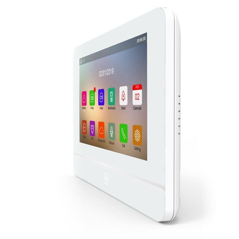 VERIA 8277B-W (Wi-Fi) série 2-WIRE LCD monitor videotelefonu,  bílý1 